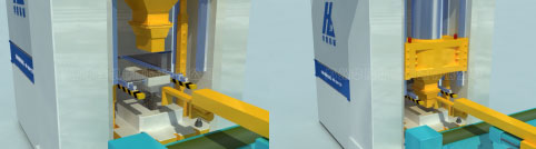 自動(dòng)布料，自動(dòng)成型